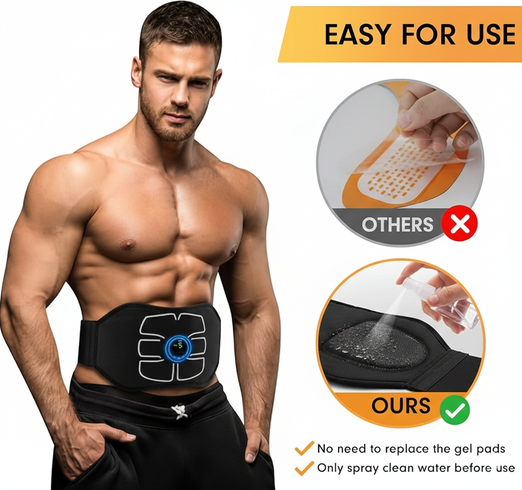 [BUY 1 GET 1 FREE] Ultimate ABS Stimulator & Toning Belt 💪.
