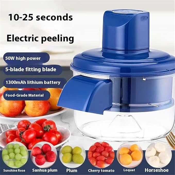 Automatic Small Fruit & Veggie Peeler Machine 🍎